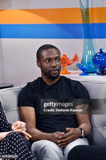 Rob Brown of NBC's "Blindspot" visits the Fandango Studio at San Diego Comic-Con International 2016 on July 23, 2016 in San Diego, California.