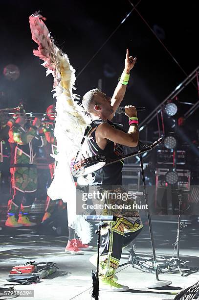 Sufjan Stevens performs onstage at the 2016 Panorama NYC Festival - Day 2 at Randall's Island on July 23, 2016 in New York City.