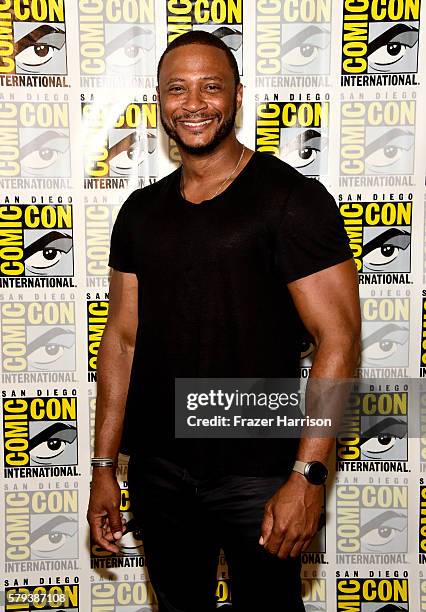 Actor David Ramsey attends "Arrow" Press Line during Comic-Con International 2016 at Hilton Bayfront on July 23, 2016 in San Diego, California.