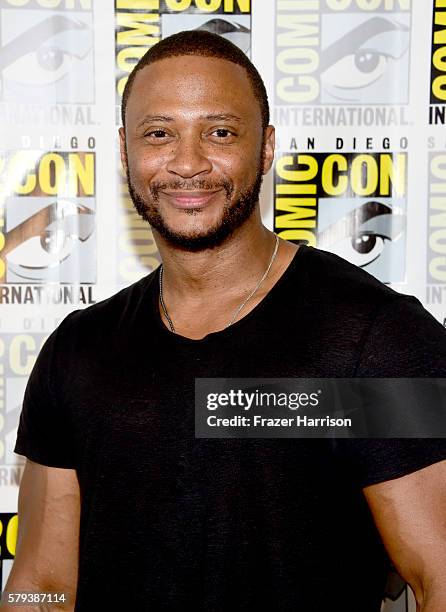 Actor David Ramsey attends "Arrow" Press Line during Comic-Con International 2016 at Hilton Bayfront on July 23, 2016 in San Diego, California.