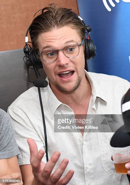 Actor Zach Roerig attends SiriusXM's Entertainment Weekly Radio Channel Broadcasts From Comic-Con 2016 at Hard Rock Hotel San Diego on July 22, 2016...