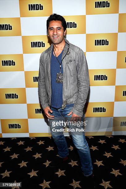 Actor Cliff Curtis of Fear The Walking Dead attends the IMDb Yacht at San Diego Comic-Con 2016: Day Three at The IMDb Yacht on July 23, 2016 in San...