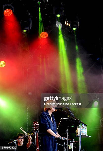 Macclesfield, ENGLAND Beth Orton performs at Bluedot Festival at Jodrell Bank on July 22, 2016 in Macclesfield, England.