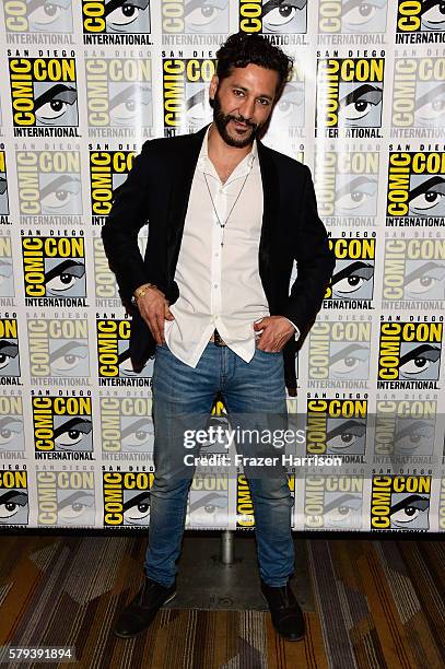 Actor Cas Anvar attends "The Expanse" press line during Comic-Con International on July 23, 2016 in San Diego, California.