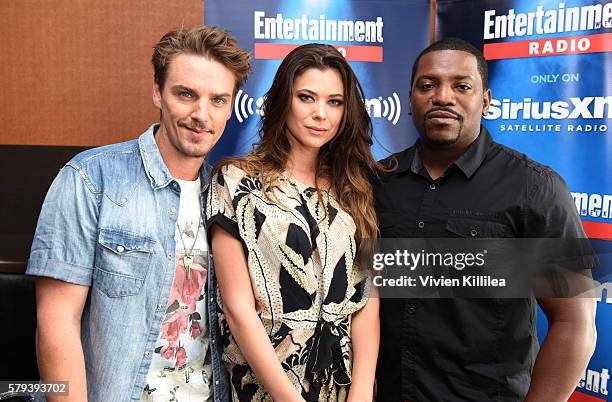 Actors Riley Smith, Peyton List and Mekhi Phifer attend SiriusXM's Entertainment Weekly Radio Channel Broadcasts From Comic-Con 2016 at Hard Rock...