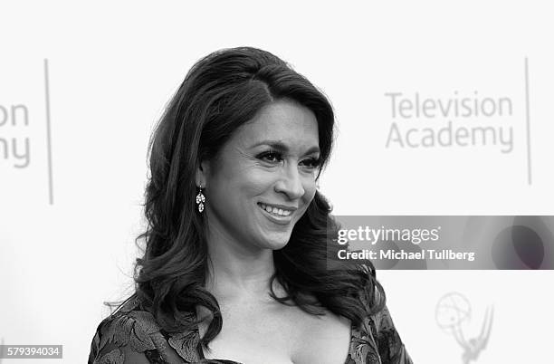 Producer Dunia Elvir attends the 68th Los Angeles Area Emmy Awards at Television Academy on July 23, 2016 in Los Angeles, California.