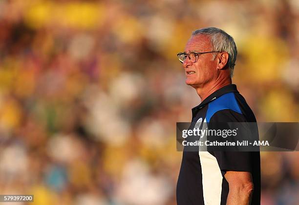 Claudio Ranieri manager of Leicester City during the Pre-Season Friendly match between Oxford United and Leicester City at Kassam Stadium on July 19,...