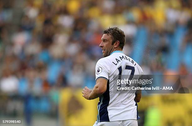 Rickie Lambert of West Bromwich Albion during the match between Vitesse Arnhem and West Bromwich Albion at Gelredome on July 21, 2016 in Arnhem,...