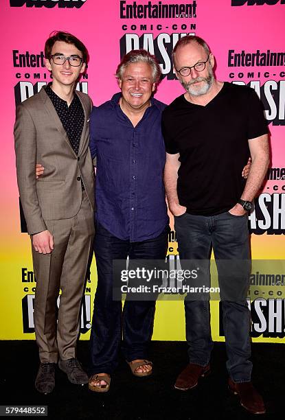 Actors Isaac Hempstead Wright, Conleth Hill and Liam Cunningham attend Entertainment Weekly's Comic-Con Bash held at Float, Hard Rock Hotel San Diego...