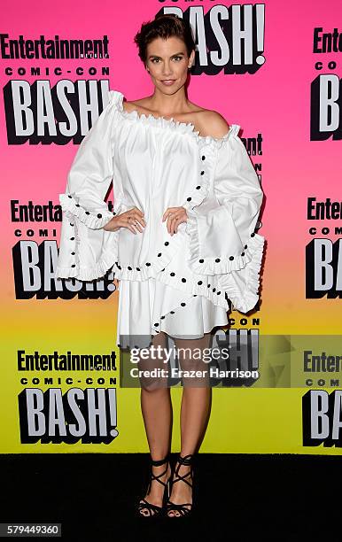 Actress Lauren Cohan attends Entertainment Weekly's Comic-Con Bash held at Float, Hard Rock Hotel San Diego on July 23, 2016 in San Diego, California...