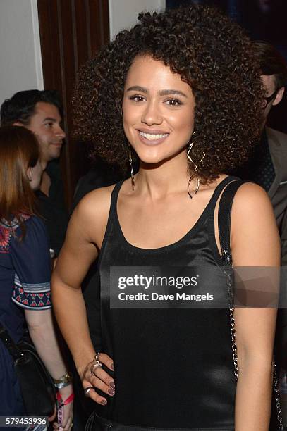 Actress Nathalie Emmanuel attends Entertainment Weekly's Comic-Con Bash held at Float, Hard Rock Hotel San Diego on July 23, 2016 in San Diego,...