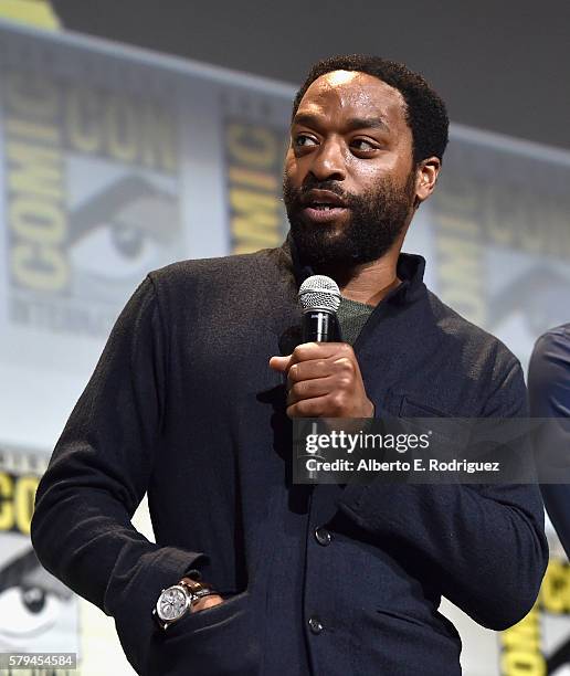 Actor Chiwetel Ejiofor from Marvel Studios "Doctor Strange attends the San Diego Comic-Con International 2016 Marvel Panel in Hall H on July 23,...