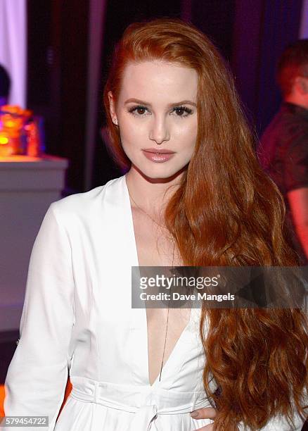 Actress Madelaine Petsch attends Entertainment Weekly's Comic-Con Bash held at Float, Hard Rock Hotel San Diego on July 23, 2016 in San Diego,...