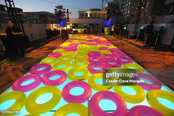 General view of the atmosphere during Entertainment Weekly's Comic-Con Bash held at Float, Hard Rock Hotel San Diego on July 23, 2016 in San Diego,...