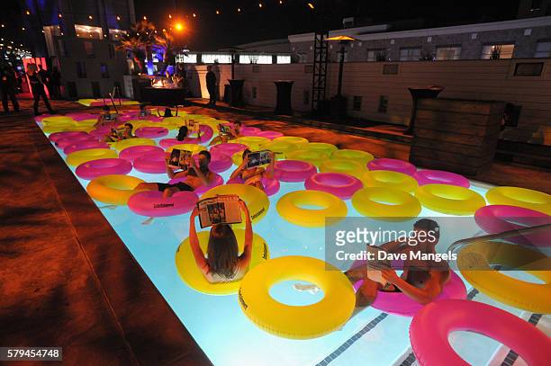 General view of the atmosphere during Entertainment Weekly's Comic-Con Bash held at Float, Hard Rock Hotel San Diego on July 23, 2016 in San Diego,...