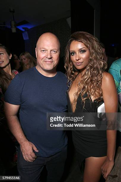 Actor Michael Chiklis and actress Kat Graham attend Entertainment Weekly's Comic-Con Bash held at Float, Hard Rock Hotel San Diego on July 24, 2016...
