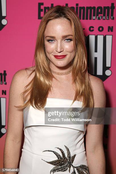 Actress Caity Lotz attends Entertainment Weekly's Comic-Con Bash held at Float, Hard Rock Hotel San Diego on July 23, 2016 in San Diego, California...