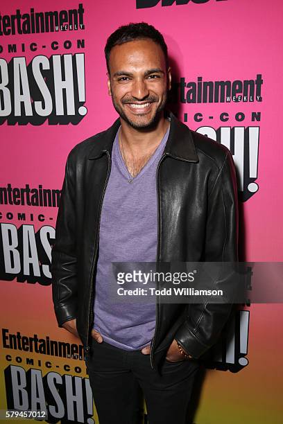 Actor Arjun Gupta attends Entertainment Weekly's Comic-Con Bash held at Float, Hard Rock Hotel San Diego on July 23, 2016 in San Diego, California...