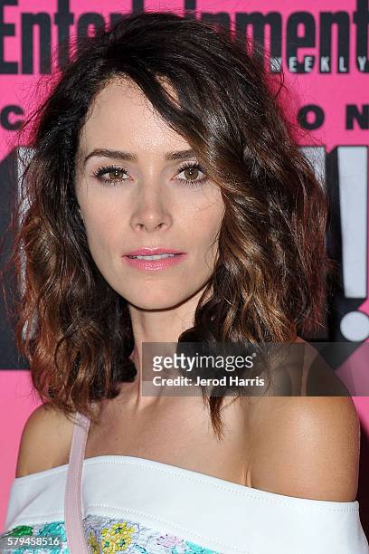Abigail Spencer arrives at Entertainment Weekly's Annual Comic-Con Party at Float at Hard Rock Hotel San Diego on July 23, 2016 in San Diego,...