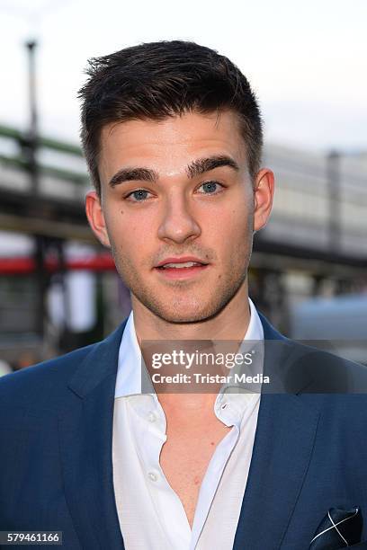 Patrick Moelleken attends the Unique show during Platform Fashion July 2016 at Areal Boehler on July 23, 2016 in Duesseldorf, Germany.