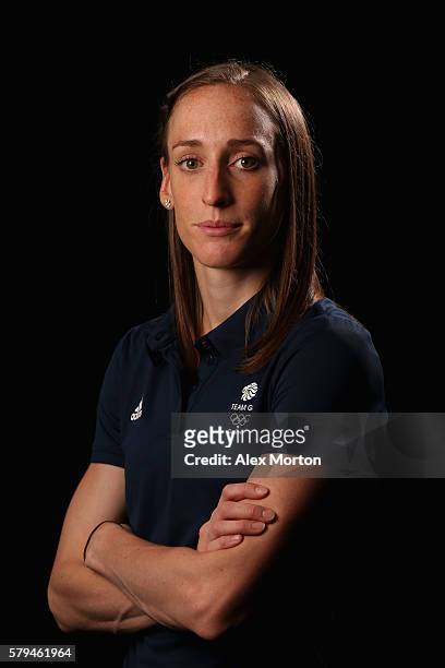 Laura Weightman of Team GB during the Media Access to Endurance Track Athletes Named in Team GB for the Rio 2016 Olympic Games at the Tower Grange...