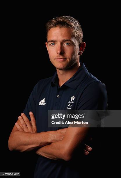 Tom Farrell of Team GB during the Media Access to Endurance Track Athletes Named in Team GB for the Rio 2016 Olympic Games at the Tower Grange Hotel...