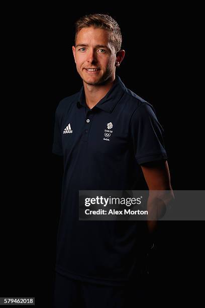 Tom Farrell of Team GB during the Media Access to Endurance Track Athletes Named in Team GB for the Rio 2016 Olympic Games at the Tower Grange Hotel...