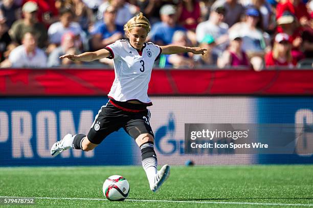 During the FIFA 2015 Women's World Cup Round of 16 match between Germany and Sweden at Lansdowne Stadium in Ottawa, Canada.