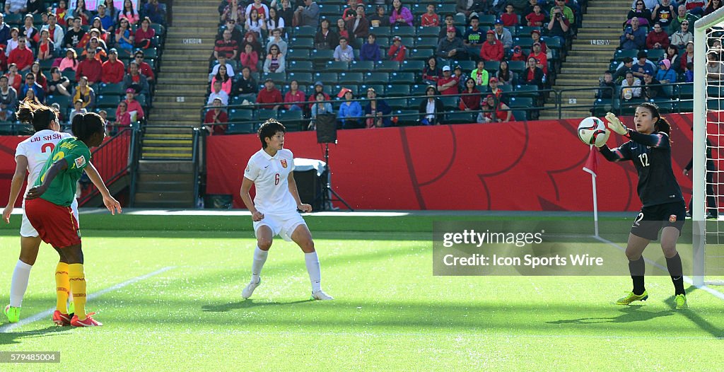 SOCCER: JUN 20 FIFA Women's World Cup - Round of 16 - China v Camoroon