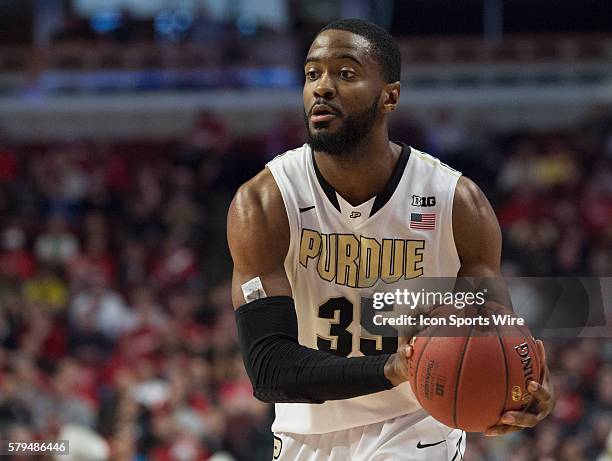 Purdue's Rapheal Davis in action during the Big Ten Men's Basketball Tournament game between the Purdue Boilermakers and the Penn State Nittany Lions...
