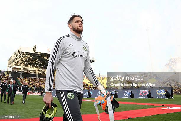 Portland's Jake Gleason . The Columbus Crew SC hosted the Portland Timbers FC at Mapfre Stadium in Columbus, Ohio in MLS Cup 2015, Major League...