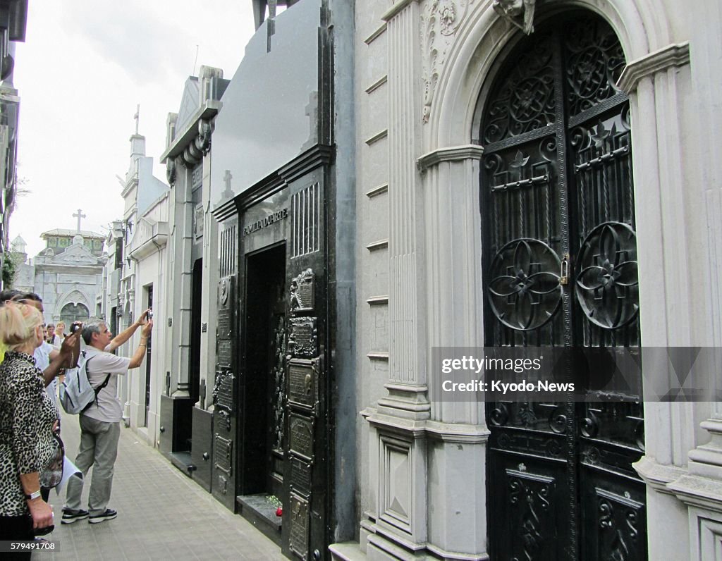 Slot next to Evita's at Recoleta Cemetery on sale