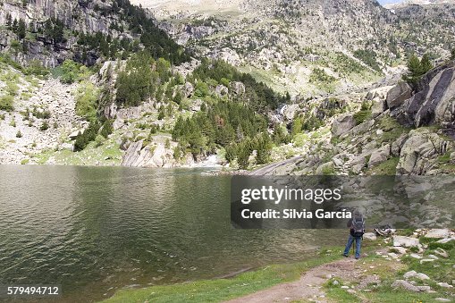 Embalse de Cavallers, Aigüestortes National Park, Lleida, Catalonia.