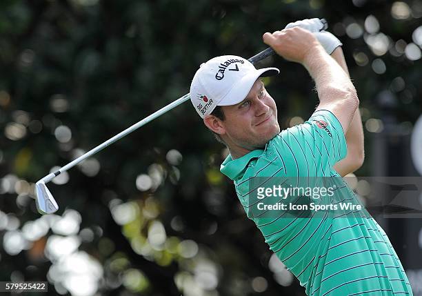 Harris English during the second round of the Arnold Palmer Invitational at Arnold Palmer's Bay Hill Club & Lodge in Orlando, Florida.