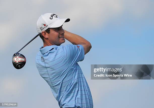 Harris English during the third round of the Arnold Palmer Invitational at Arnold Palmer's Bay Hill Club & Lodge in Orlando, Florida.