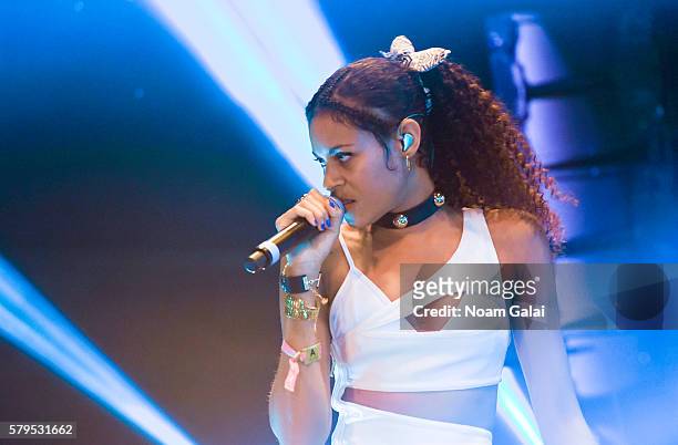Aluna Francis of AlunaGeorge performs onstage at the 2016 Panorama NYC Festival - Day 2 at Randall's Island on July 23, 2016 in New York City.