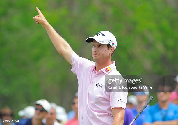 Harris English during the final round of the Arnold Palmer Invitational at Arnold Palmer's Bay Hill Club & Lodge in Orlando, Florida.