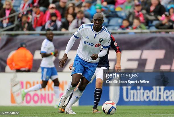 Montreal Impacts' Hassoun Camara . The New England Revolution and the Montreal Impact played to a scoreless draw in a regular season MLS match at...