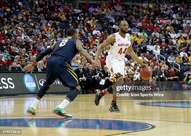 March 22, 2015; Maryland Terrapins guard/forward Dez Wells during the game between the West Virginia Mountaineers and the Maryland Terrapins in the...