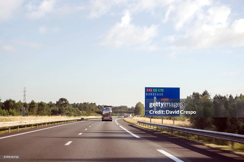 French motorway