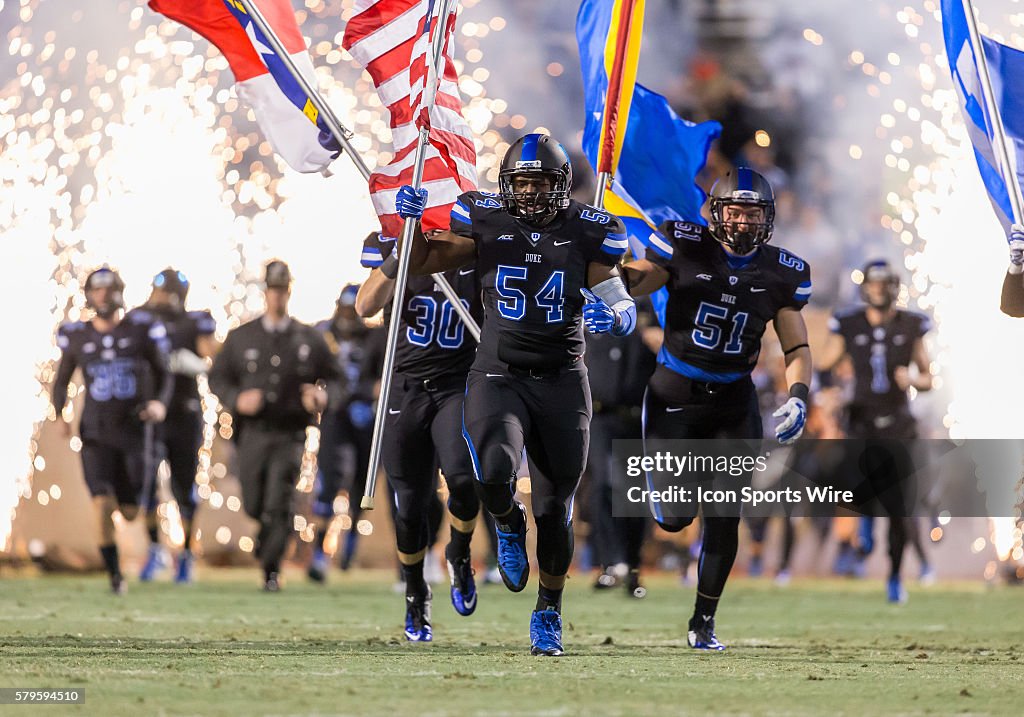 NCAA FOOTBALL: NOV 20 North Carolina at Duke
