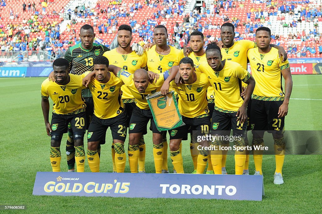 SOCCER: JUL 14 CONCACAF Gold Cup - Group Stage - Jamaica v El Salvador