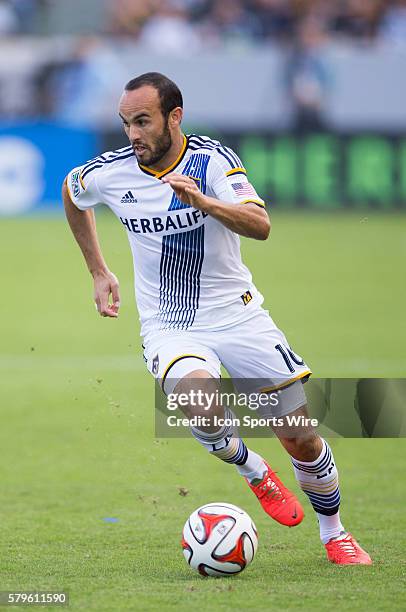 November 23, 2014 - Los Angeles Galaxy forward Jacob Trainor moves the ball down field during the Western Conference Finals game between Seattle...