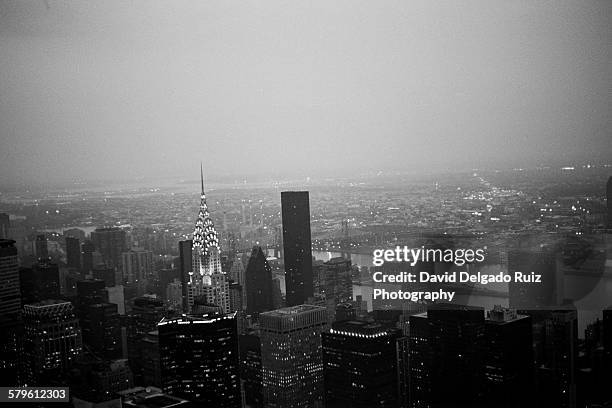 manhattan skyline, new yrok city - david delgado ruiz foto e immagini stock