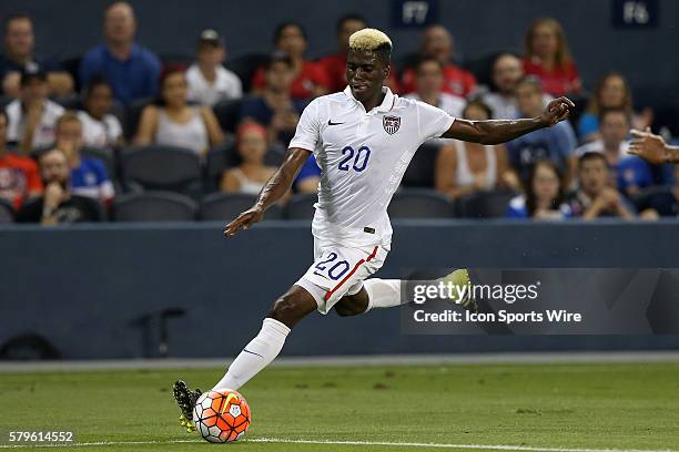 Gyasi Zardes . The United States Men's National Team played the Panama Men's National Team at Sporting Park in Kansas City, Kansas in a 2015 CONCACAF...