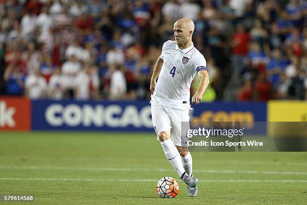 Michael Bradley . The United States Men's National Team played the Panama Men's National Team at Sporting Park in Kansas City, Kansas in a 2015...