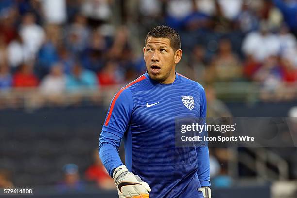 Nick Rimando . The United States Men's National Team played the Panama Men's National Team at Sporting Park in Kansas City, Kansas in a 2015 CONCACAF...