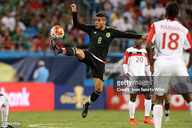 Jonathan dos Santos . The Mexico Men's National Team played the Trinidad & Tobago Men's National Team at Bank of America Stadium in Charlotte, NC in...