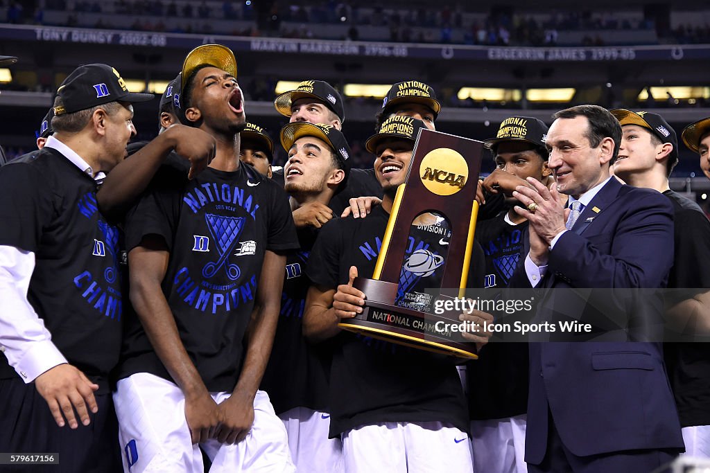 NCAA BASKETBALL: APR 06 Div I Men's National Championship - Wisconsin v Duke