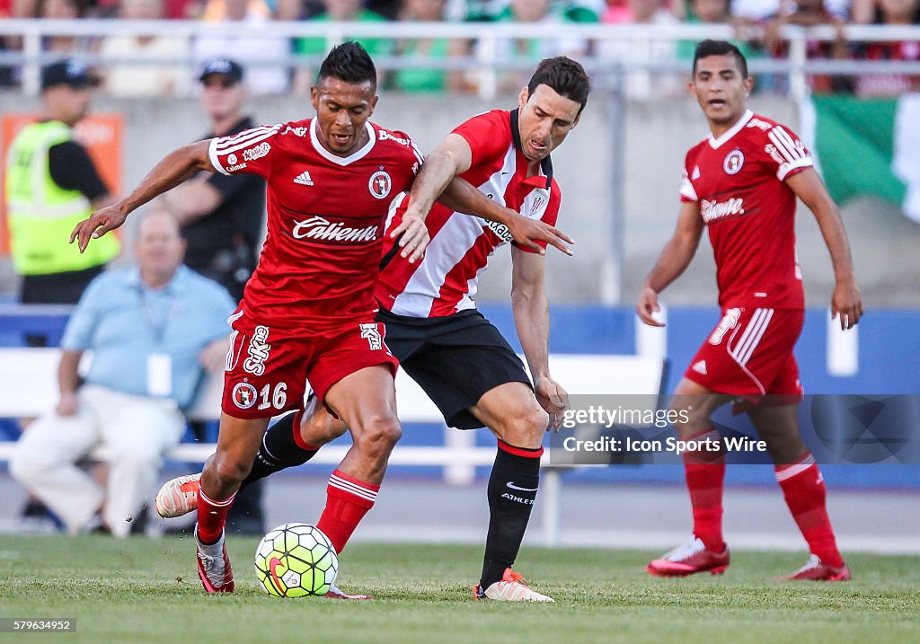 SOCCER: JUL 18 Athletic Club de Bilbao v Tijuana Xoloitzcuintles de Caliente